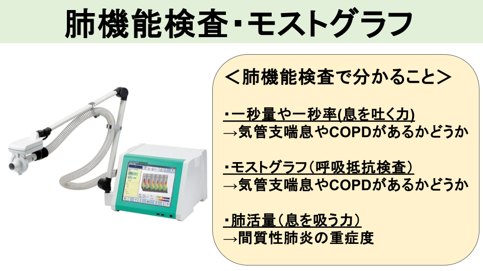 肺機能検査