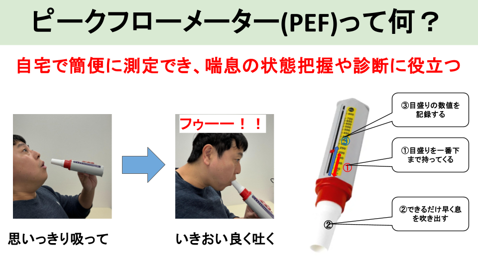 ピークフロー(PEF)値