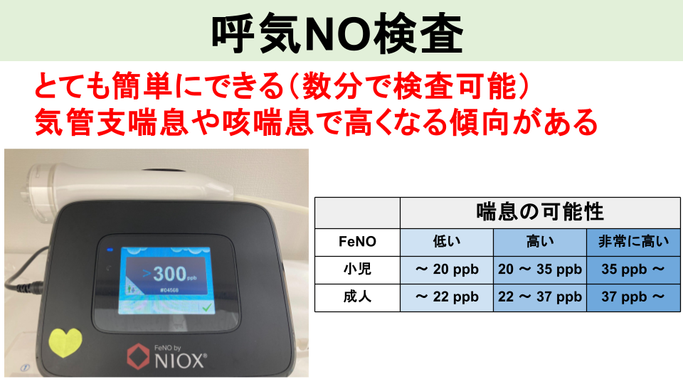呼気NO検査