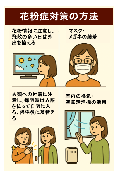薬以外の治療方法：環境対策